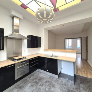 Croix centre, large maison 110 m², 3 chambres, dressing, jardin