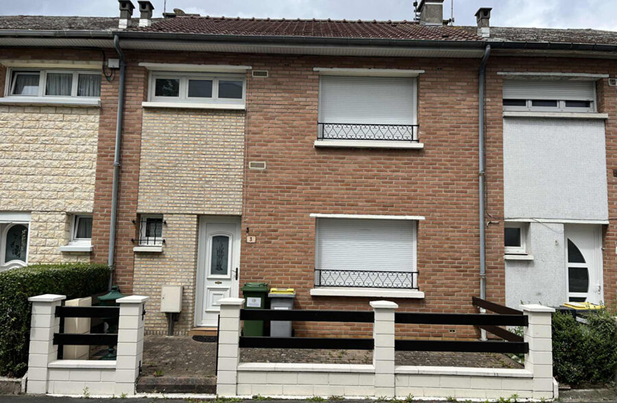 Maison 3 chambres jardin garage