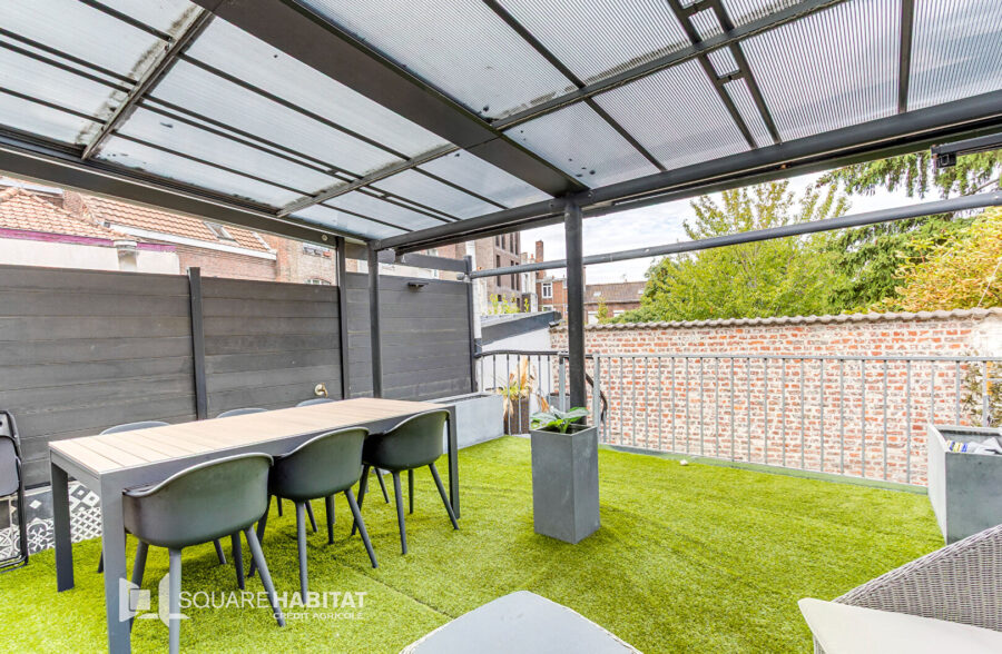 EXCLUSIVITE: LILLE WAZEMMES: Maison 4 chambres cour et terrasse