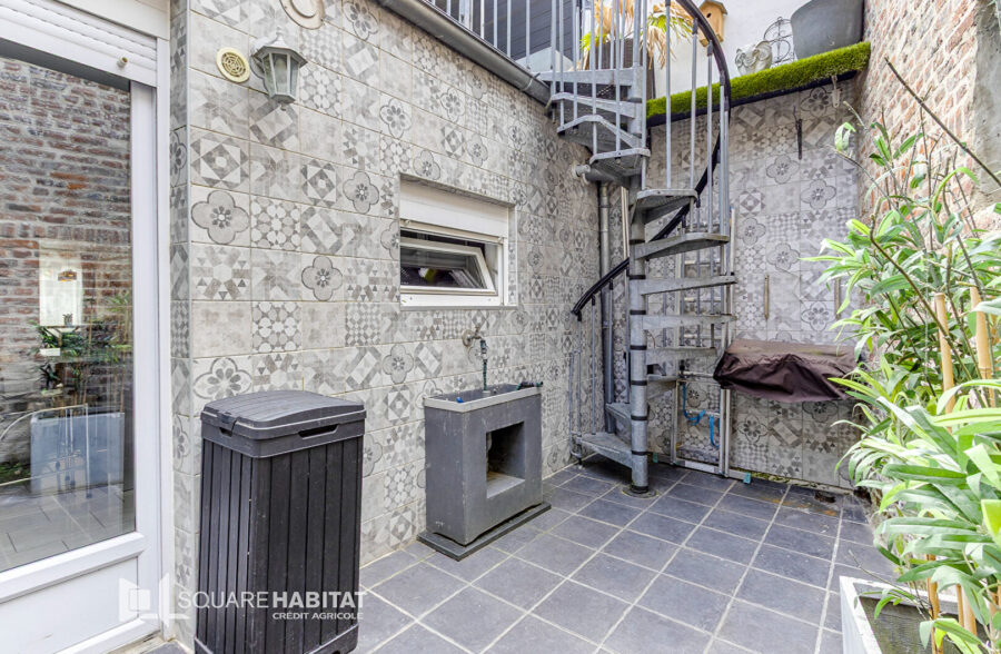 EXCLUSIVITE: LILLE WAZEMMES: Maison 4 chambres cour et terrasse