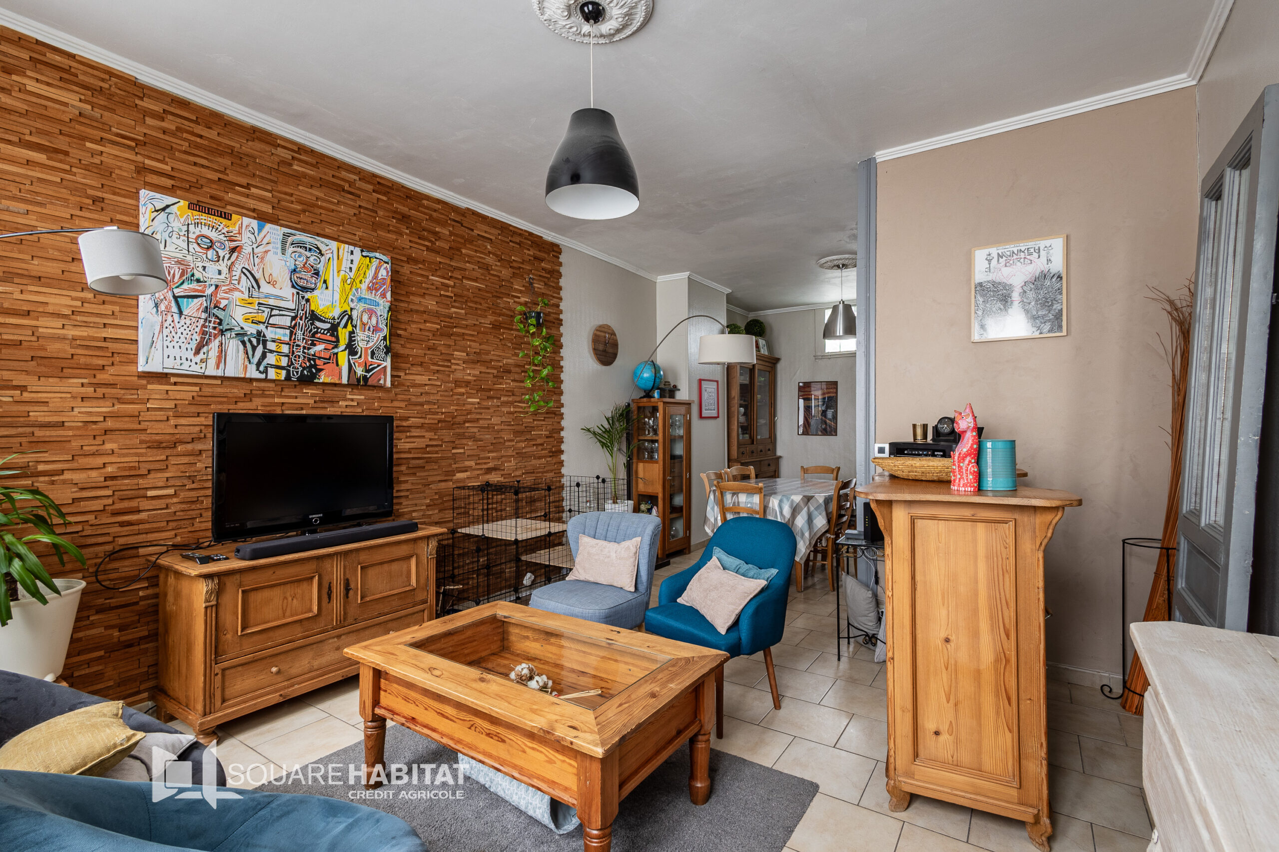 RONCHIN – CENTRE VILLE – MAISON – JARDIN – 4 CHAMBRES – BEAU VOLUME