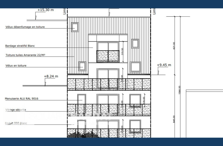 Immeuble de rapport 329.89M² Stella Plage