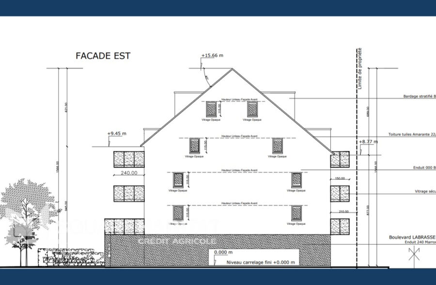 Immeuble de rapport 329.89M² Stella Plage