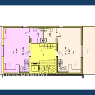 Immeuble de rapport 329.89M² Stella Plage