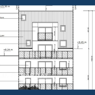 Immeuble de rapport de 5 Appartements Stella Plage