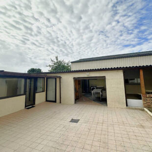 Lot maison + atelier de 300m²