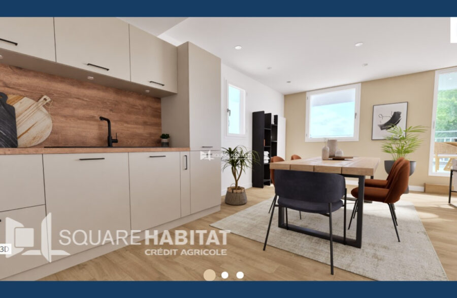 Appartement T3  85.57 m2 Stella plage