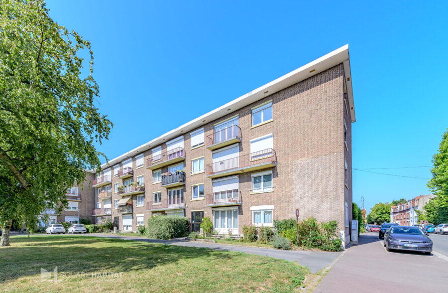 Appartement Tourcoing 4 pièce(s) 66 m2 avec petit jardin.