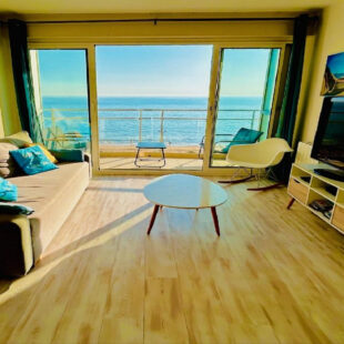 Appartement T3 rénové, superbe vue mer à Merlimont-Plage.