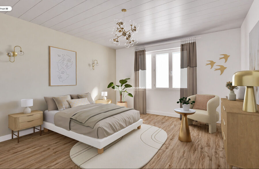 Appartement T3 rénové, superbe vue mer à Merlimont-Plage.