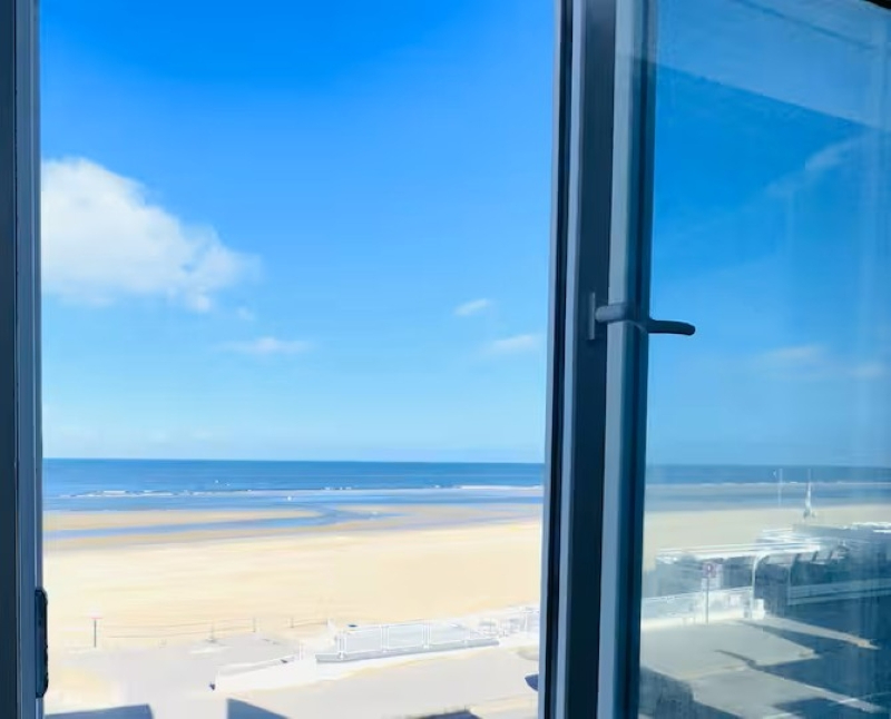 Vue Mer Merlimont-Plage T3 Terrasse – Opportunité rare sur le front de mer !