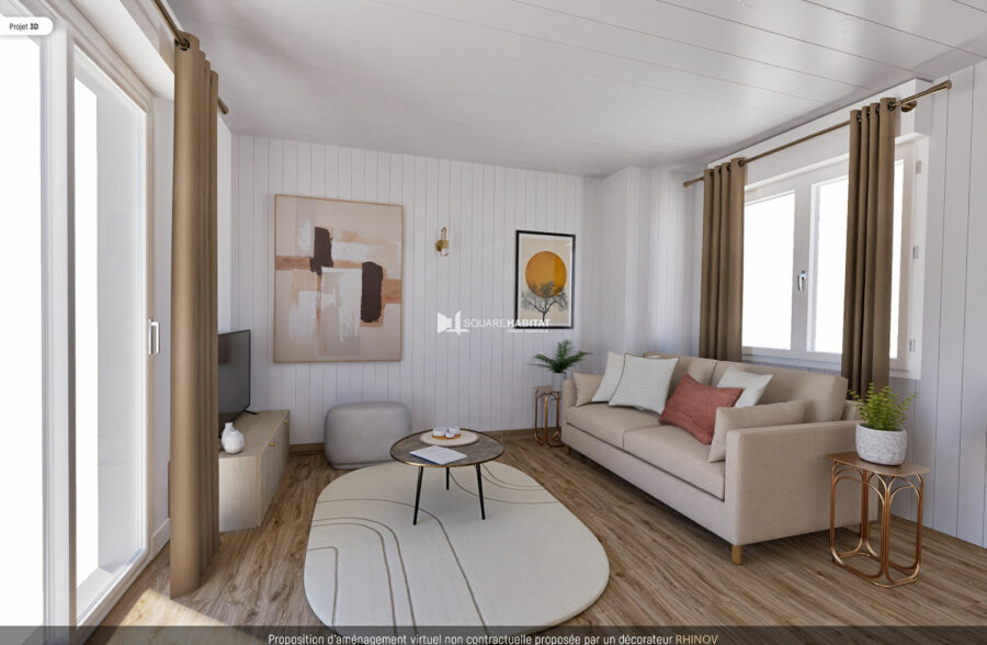 Vue Mer Merlimont-Plage T3 Terrasse – Opportunité rare sur le front de mer !