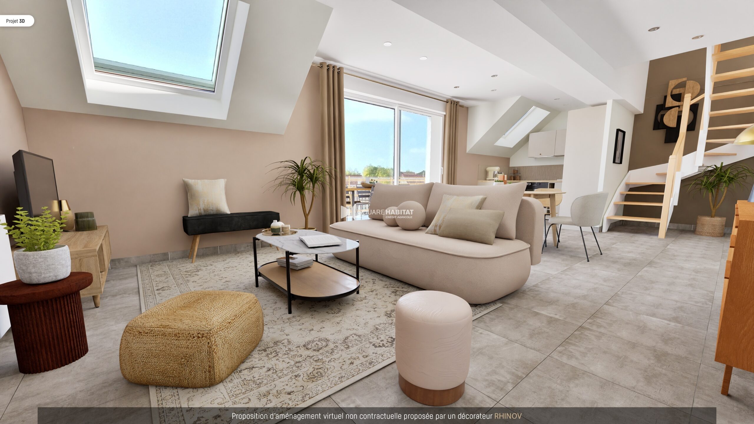 Appartement T2 Duplex 60.12 m2 Stella Plage