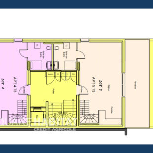 Appartement T2 Duplex 62.22 m2 Stella Plage