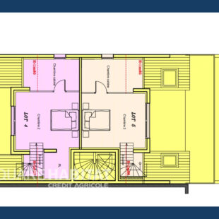 Appartement T2 Duplex 62.22 m2 Stella Plage