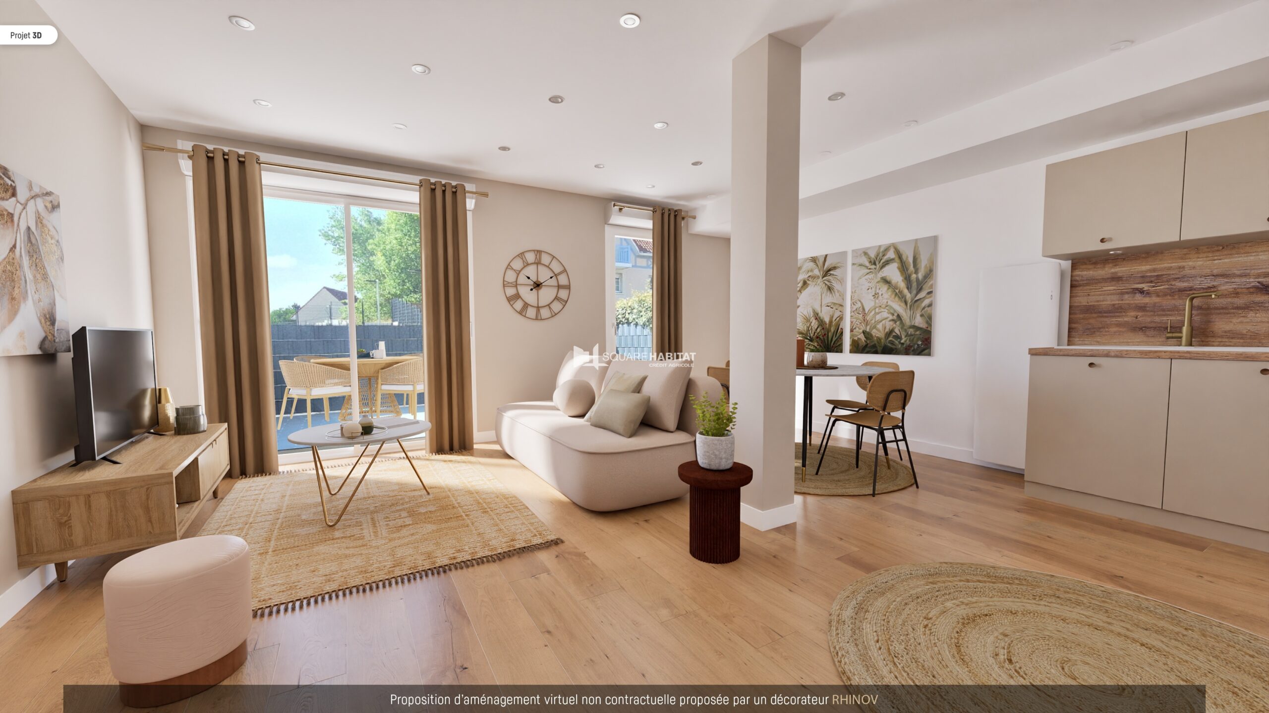 Appartement STUDIO 36.41 m2 STELLA PALGE