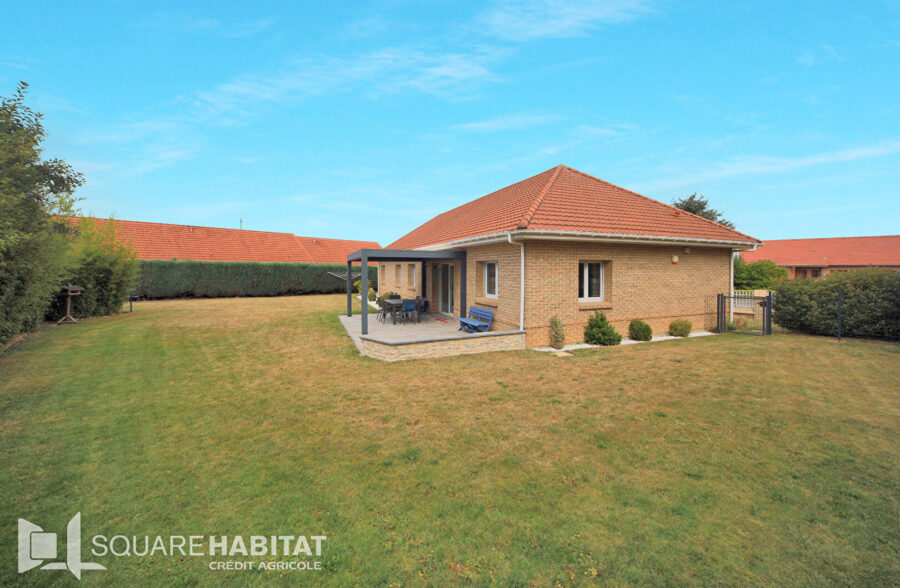 Pavillon individuel 4 chambres en plain-pied