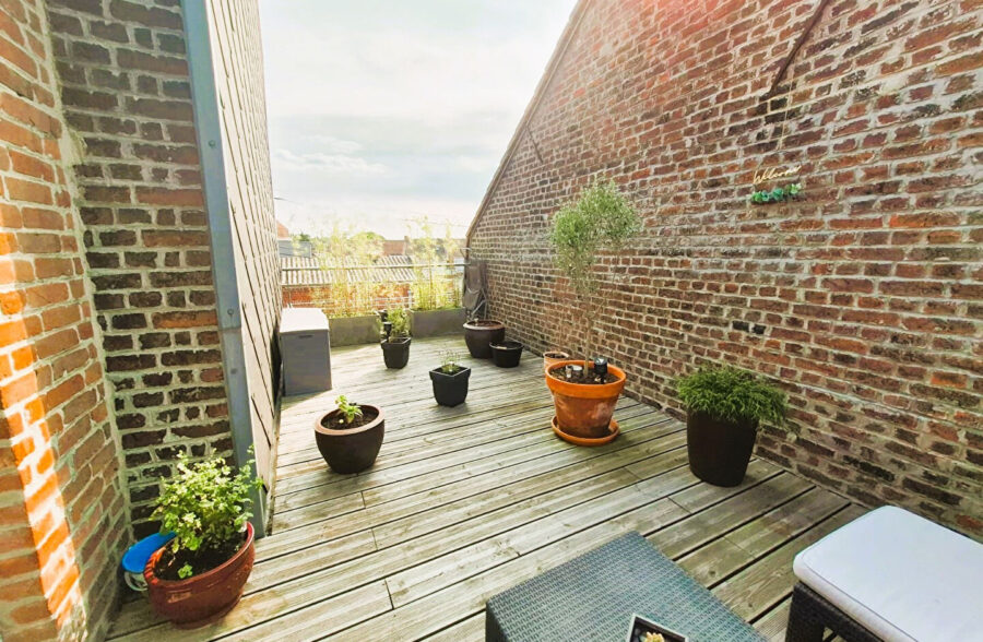 Roncq Centre Appartement en duplex 105 m2