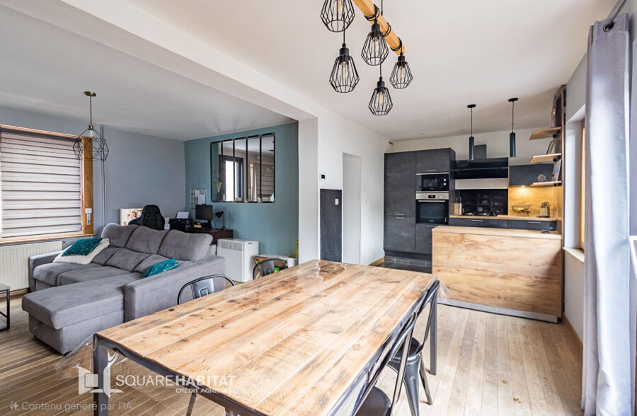 Maison Halluin 105 m2, Trois chambres