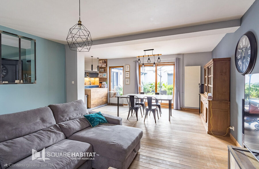 Maison Halluin 105 m2, Trois chambres