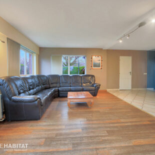 Plain pied individuel 4 chambres, jardin, garages