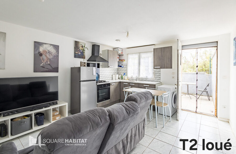 Maison individuelle avec logement T2 indépendant loué