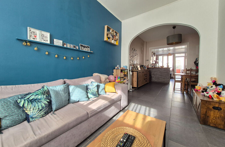 Maison au coeur de Lannoy, avec 3 chambres et un espace extérieur.