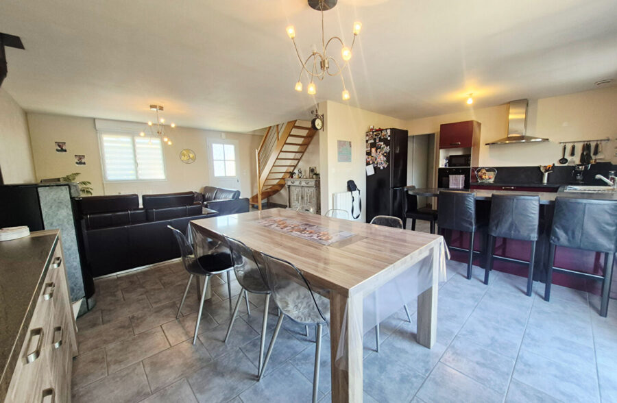 Maison de type semi plain pied