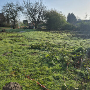 HERGNIES Terrain constructible de 1013m²