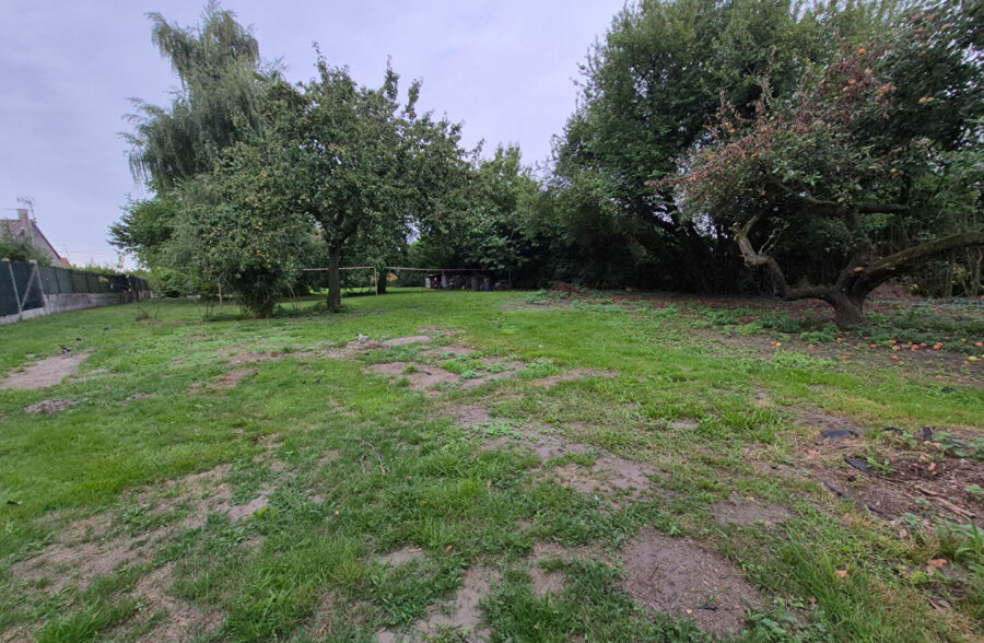 HERGNIES Terrain constructible de 1013m²