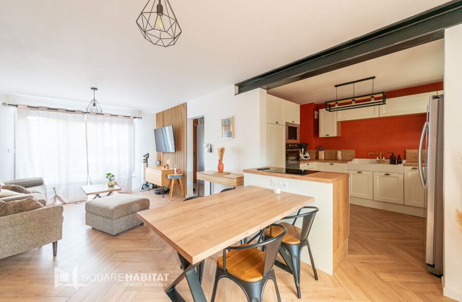 MAISON SEMIN-INDIVIDUELLE AVEC GARAGE