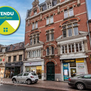 EXCLUSIVITE SQUARE BOX : LILLE – GAMBETTA : T2 de 32,71 m2 VENDU LOUE
