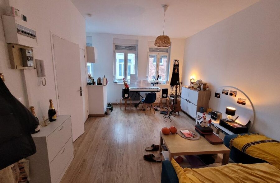 EXCLUSIVITE SQUARE BOX : LILLE – GAMBETTA : T2 de 32,71 m2 VENDU LOUE