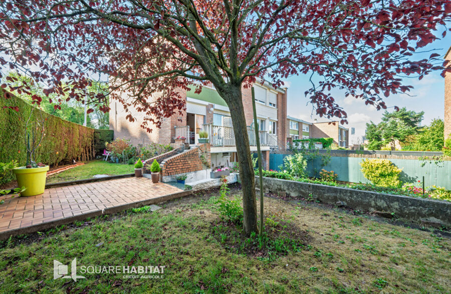 Maison Mons En Baroeul Jardin- Garage double