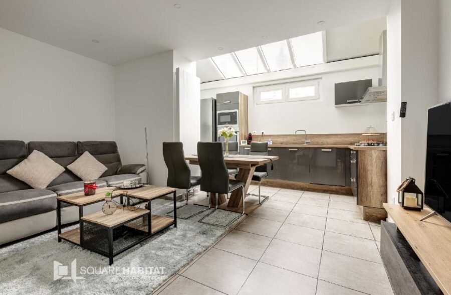 LILLE FIVES – METRO – MAISON – 4 CHAMBRES – 2 SALLE DE BAINS – CAVE