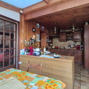 Maison semi-individuelle avec 3 chambres, jardin, garage