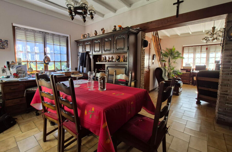 Maison semi-individuelle avec 3 chambres, jardin, garage