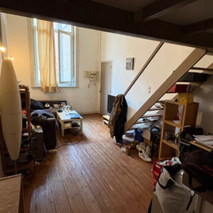 APPARTEMENT DE TYPE 2 AVEC DOUBLE MEZZANINE, A PROXIMITE DE LA GARE ET DE LA GRAND PLACE