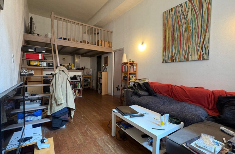 APPARTEMENT DE TYPE 2 AVEC DOUBLE MEZZANINE, A PROXIMITE DE LA GARE ET DE LA GRAND PLACE