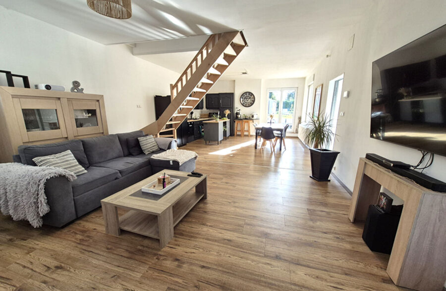 Individuelle semi plain-pied 3 chambres 100 m2