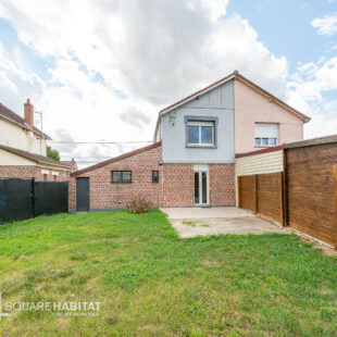 Maison semi individuelle avec jardin et garage