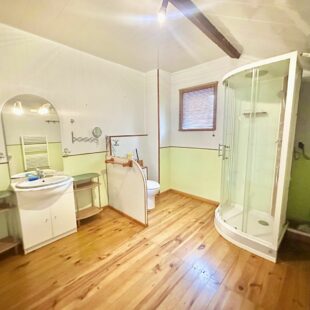 Immeuble avec commerce, habitation et jardin en coeur de ville.