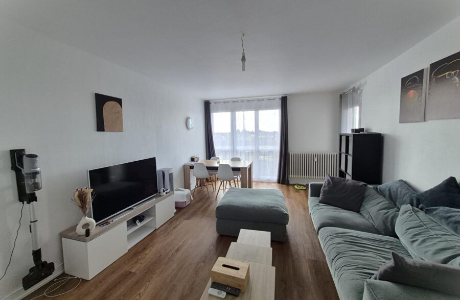 Appartement T3 de 62m² avec balcon et garage