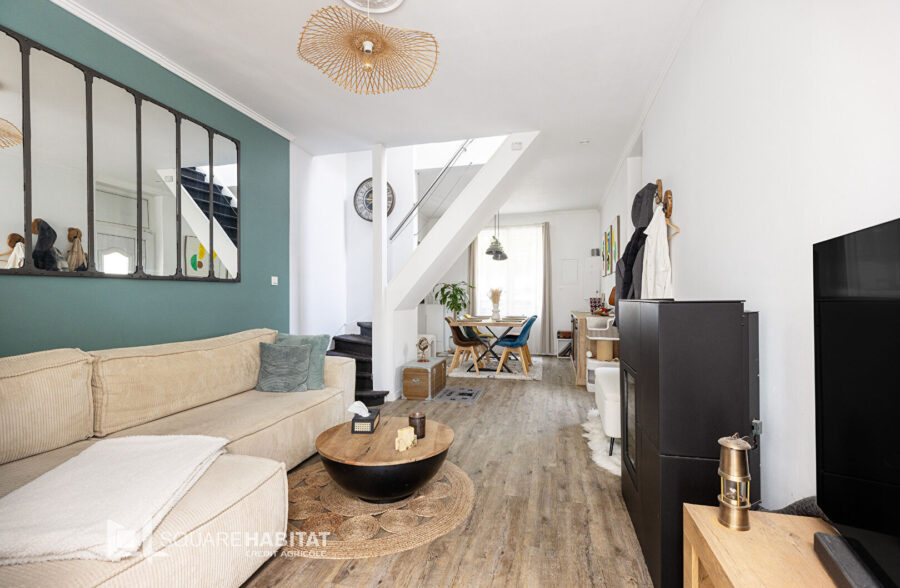 Maison 4 chambres jardin garage