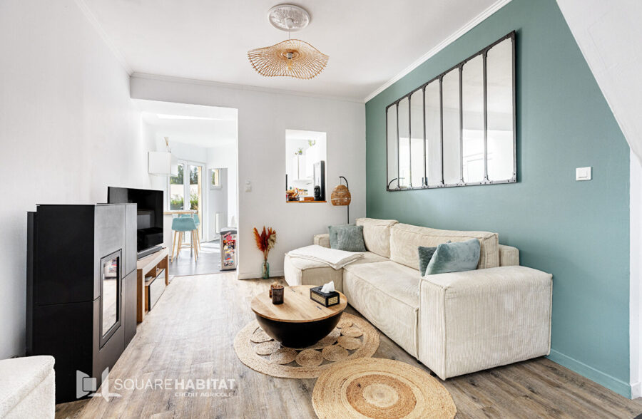 Maison 4 chambres jardin garage
