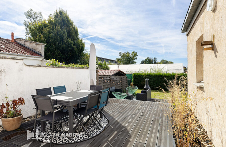 Maison 4 chambres jardin garage