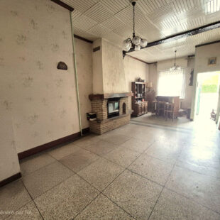 Maison à travaux – 3 Chambres – Grand garage