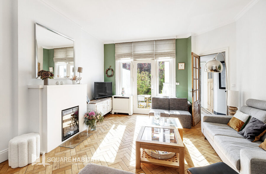 Croix, maison 150m², 5 chambres, 2 SDB, jardin et garage