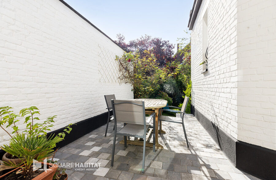 Croix, maison 150m², 5 chambres, 2 SDB, jardin et garage