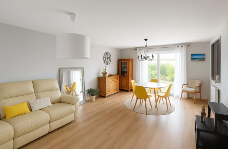 Maison  3 chambres , jardin et garage à NIEPPE